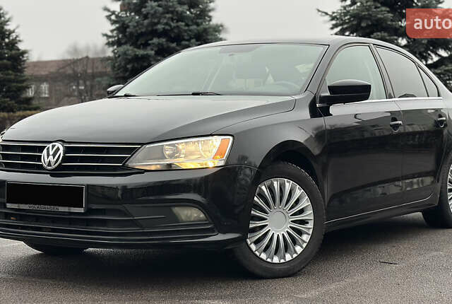 Черный Фольксваген Джетта, объемом двигателя 1.4 л и пробегом 175 тыс. км за 8999 $, фото 1 на Automoto.ua