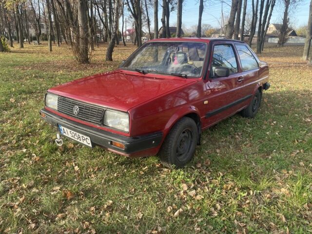 Красный Фольксваген Джетта, объемом двигателя 1.6 л и пробегом 220 тыс. км за 1300 $, фото 1 на Automoto.ua