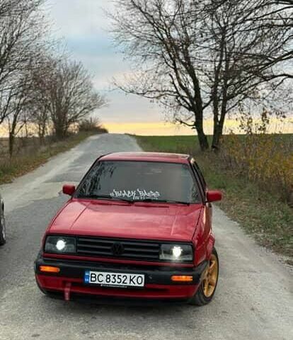 Красный Фольксваген Джетта, объемом двигателя 1.8 л и пробегом 555 тыс. км за 850 $, фото 1 на Automoto.ua