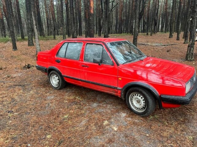 Красный Фольксваген Джетта, объемом двигателя 1.6 л и пробегом 3 тыс. км за 800 $, фото 1 на Automoto.ua