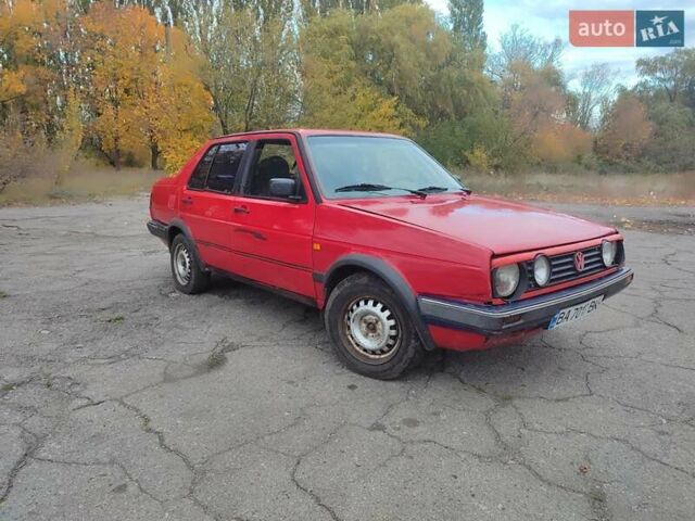 Красный Фольксваген Джетта, объемом двигателя 1.6 л и пробегом 636 тыс. км за 1200 $, фото 1 на Automoto.ua