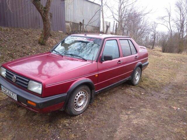 Червоний Фольксваген Джетта, об'ємом двигуна 1.6 л та пробігом 278 тис. км за 1300 $, фото 1 на Automoto.ua