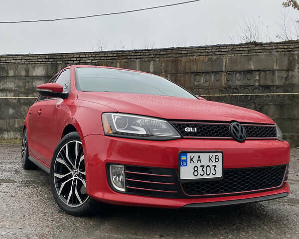 Красный Фольксваген Джетта, объемом двигателя 1.98 л и пробегом 206 тыс. км за 9499 $, фото 1 на Automoto.ua