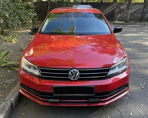 Красный Фольксваген Джетта, объемом двигателя 1.8 л и пробегом 145 тыс. км за 8500 $, фото 1 на Automoto.ua