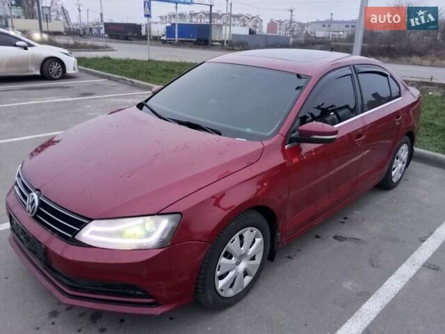 Красный Фольксваген Джетта, объемом двигателя 1.39 л и пробегом 211 тыс. км за 12100 $, фото 1 на Automoto.ua