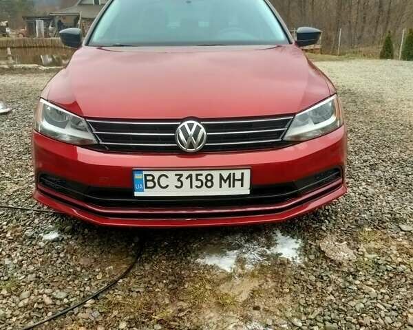 Красный Фольксваген Джетта, объемом двигателя 1.4 л и пробегом 140 тыс. км за 8500 $, фото 1 на Automoto.ua