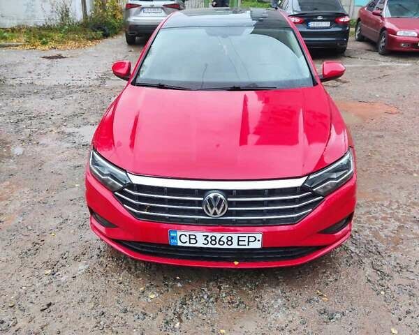 Красный Фольксваген Джетта, объемом двигателя 1.4 л и пробегом 59 тыс. км за 14500 $, фото 1 на Automoto.ua