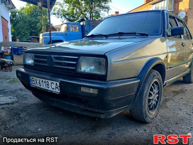 Серый Фольксваген Джетта, объемом двигателя 1.8 л и пробегом 386 тыс. км за 1400 $, фото 1 на Automoto.ua