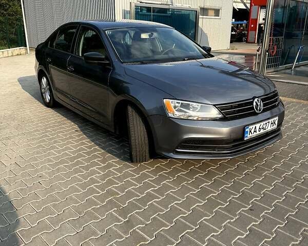 Серый Фольксваген Джетта, объемом двигателя 2 л и пробегом 157 тыс. км за 9800 $, фото 1 на Automoto.ua