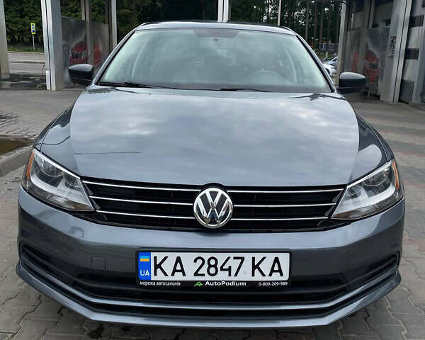 Серый Фольксваген Джетта, объемом двигателя 2 л и пробегом 193 тыс. км за 9499 $, фото 1 на Automoto.ua