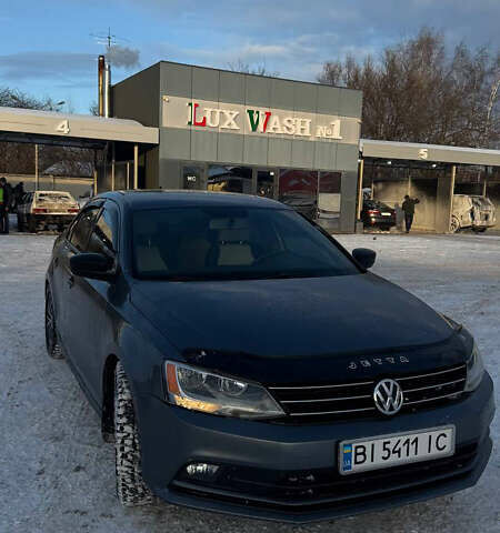 Серый Фольксваген Джетта, объемом двигателя 1.8 л и пробегом 124 тыс. км за 9950 $, фото 1 на Automoto.ua