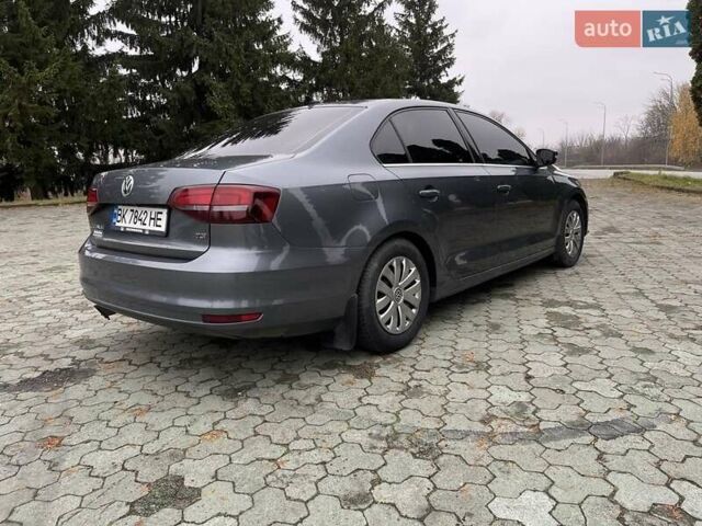 Серый Фольксваген Джетта, объемом двигателя 1.4 л и пробегом 182 тыс. км за 10100 $, фото 1 на Automoto.ua