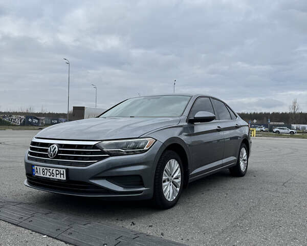 Серый Фольксваген Джетта, объемом двигателя 1.4 л и пробегом 80 тыс. км за 13300 $, фото 1 на Automoto.ua