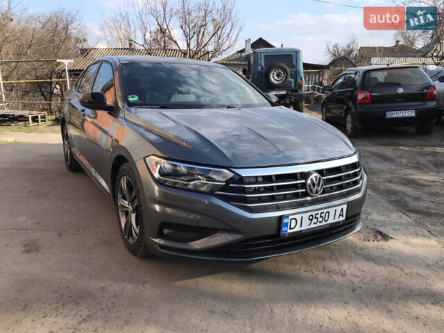 Серый Фольксваген Джетта, объемом двигателя 1.4 л и пробегом 55 тыс. км за 16999 $, фото 1 на Automoto.ua