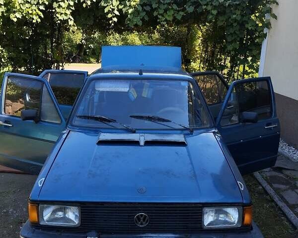 Синий Фольксваген Джетта, объемом двигателя 1.59 л и пробегом 120 тыс. км за 1100 $, фото 1 на Automoto.ua