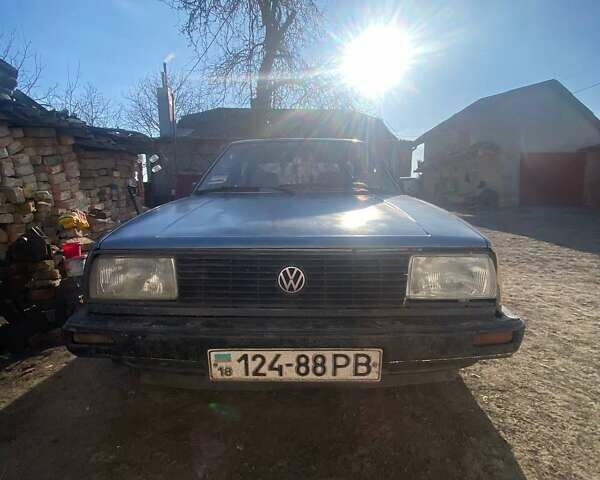 Синий Фольксваген Джетта, объемом двигателя 1.6 л и пробегом 440 тыс. км за 800 $, фото 1 на Automoto.ua