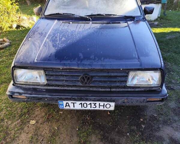 Синий Фольксваген Джетта, объемом двигателя 1.6 л и пробегом 130 тыс. км за 550 $, фото 1 на Automoto.ua