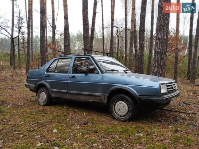 Синий Фольксваген Джетта, объемом двигателя 1.6 л и пробегом 448 тыс. км за 1300 $, фото 1 на Automoto.ua