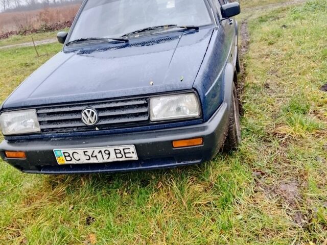 Синий Фольксваген Джетта, объемом двигателя 1.6 л и пробегом 256 тыс. км за 1600 $, фото 1 на Automoto.ua