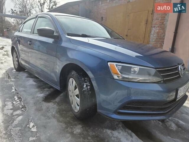 Синий Фольксваген Джетта, объемом двигателя 2 л и пробегом 172 тыс. км за 10000 $, фото 1 на Automoto.ua