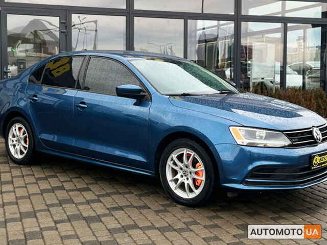Синий Фольксваген Джетта, объемом двигателя 2 л и пробегом 224 тыс. км за 9500 $, фото 1 на Automoto.ua
