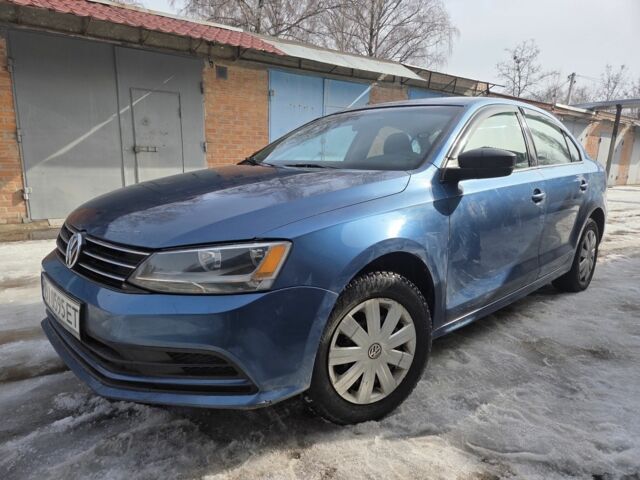 Синий Фольксваген Джетта, объемом двигателя 2 л и пробегом 172 тыс. км за 10000 $, фото 1 на Automoto.ua