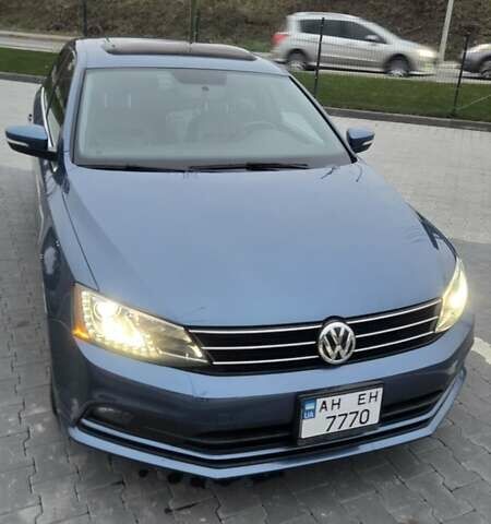 Синий Фольксваген Джетта, объемом двигателя 1.8 л и пробегом 107 тыс. км за 10800 $, фото 1 на Automoto.ua