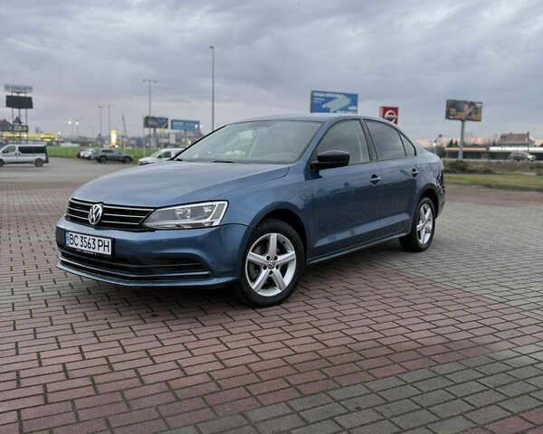 Синий Фольксваген Джетта, объемом двигателя 1.4 л и пробегом 176 тыс. км за 9300 $, фото 1 на Automoto.ua