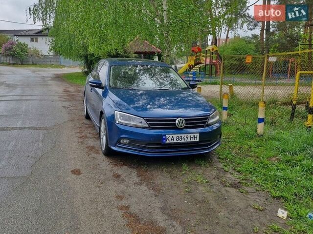 Синий Фольксваген Джетта, объемом двигателя 1.8 л и пробегом 146 тыс. км за 13500 $, фото 1 на Automoto.ua