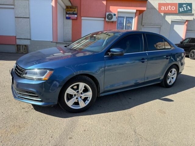 Синий Фольксваген Джетта, объемом двигателя 1.4 л и пробегом 208 тыс. км за 8990 $, фото 1 на Automoto.ua