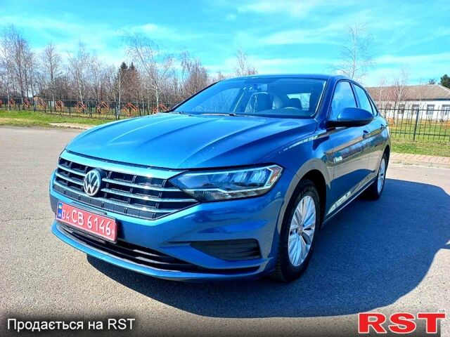 Синий Фольксваген Джетта, объемом двигателя 1.4 л и пробегом 139 тыс. км за 13500 $, фото 1 на Automoto.ua