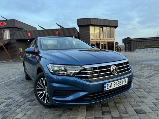 Синий Фольксваген Джетта, объемом двигателя 1.4 л и пробегом 75 тыс. км за 416 $, фото 1 на Automoto.ua