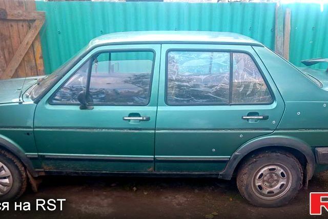 Зеленый Фольксваген Джетта, объемом двигателя 1.8 л и пробегом 0 тыс. км за 600 $, фото 1 на Automoto.ua