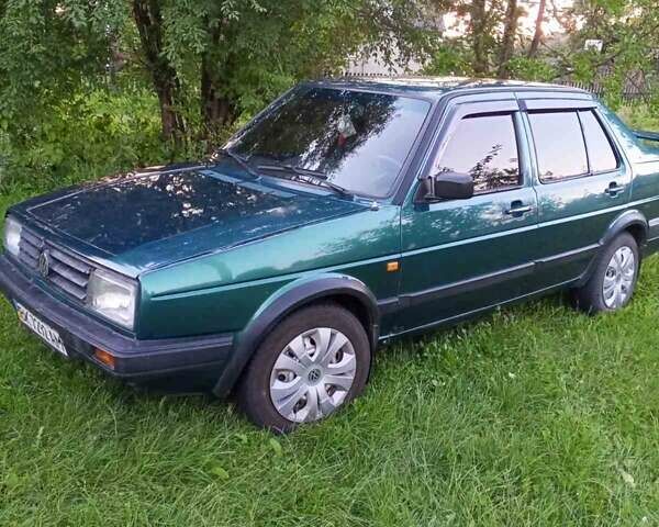 Зеленый Фольксваген Джетта, объемом двигателя 1.6 л и пробегом 222 тыс. км за 1050 $, фото 1 на Automoto.ua