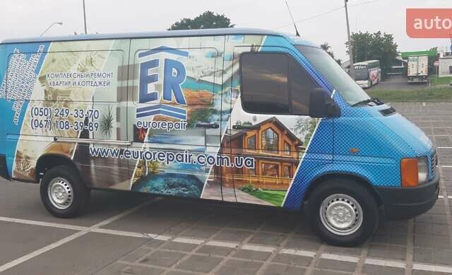 Синій Фольксваген ЛТ, об'ємом двигуна 2.5 л та пробігом 475 тис. км за 6000 $, фото 1 на Automoto.ua