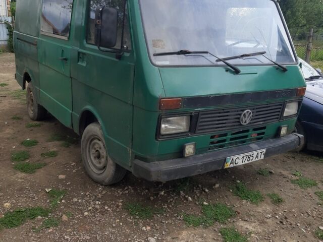 Зеленый Фольксваген ЛТ, объемом двигателя 2.4 л и пробегом 222 тыс. км за 1298 $, фото 1 на Automoto.ua