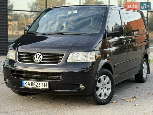 Фольксваген Мультиван 2004 у Дніпро (Дніпропетровську) на Automoto.ua Чорний Фольксваген Мультиван, об'ємом двигуна 2.46 л та пробігом 418 тис. км за 8900 $, фото 1 на Automoto.ua