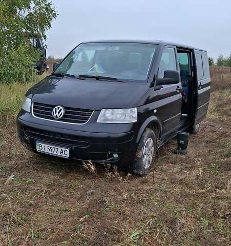 Чорний Фольксваген Мультиван, об'ємом двигуна 2.46 л та пробігом 418 тис. км за 13500 $, фото 1 на Automoto.ua