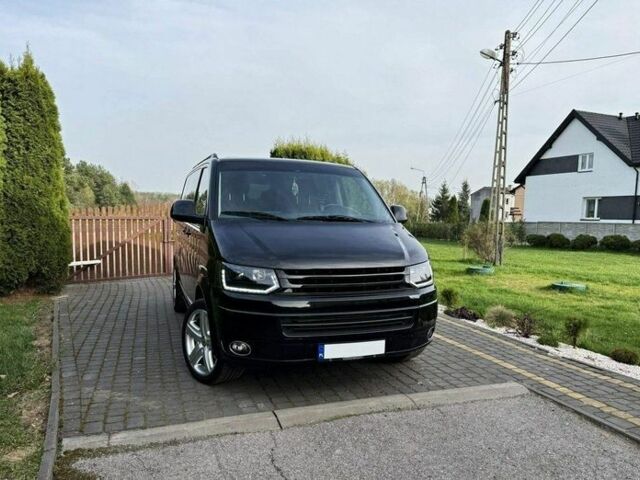 Черный Фольксваген Мультиван, объемом двигателя 2 л и пробегом 312 тыс. км за 8200 $, фото 1 на Automoto.ua