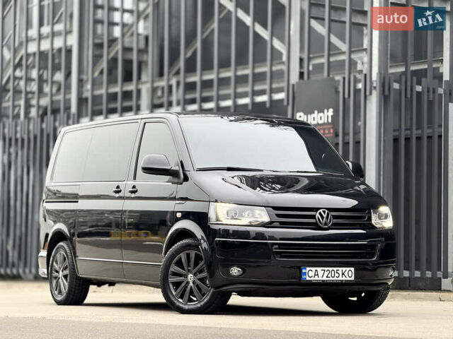 Черный Фольксваген Мультиван, объемом двигателя 2 л и пробегом 299 тыс. км за 24750 $, фото 1 на Automoto.ua