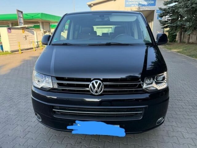 Чорний Фольксваген Мультиван, об'ємом двигуна 2 л та пробігом 117 тис. км за 9400 $, фото 1 на Automoto.ua