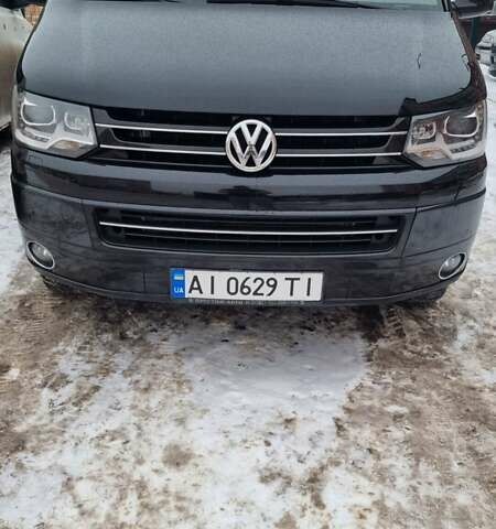 Черный Фольксваген Мультиван, объемом двигателя 2 л и пробегом 256 тыс. км за 26000 $, фото 1 на Automoto.ua
