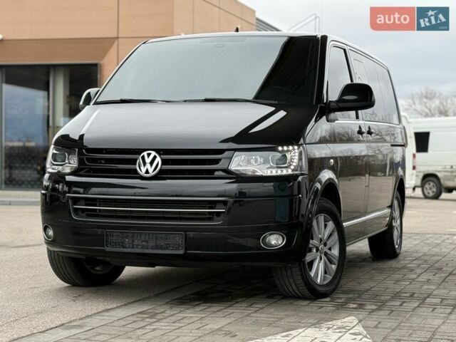 Черный Фольксваген Мультиван, объемом двигателя 1.97 л и пробегом 291 тыс. км за 25900 $, фото 1 на Automoto.ua