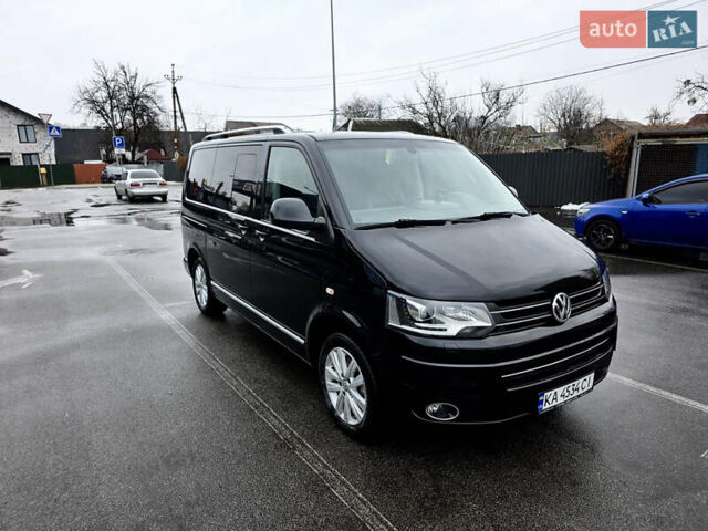Черный Фольксваген Мультиван, объемом двигателя 1.97 л и пробегом 178 тыс. км за 29900 $, фото 1 на Automoto.ua