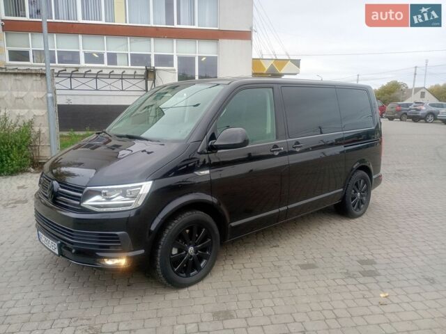 Черный Фольксваген Мультиван, объемом двигателя 1.97 л и пробегом 222 тыс. км за 34200 $, фото 1 на Automoto.ua