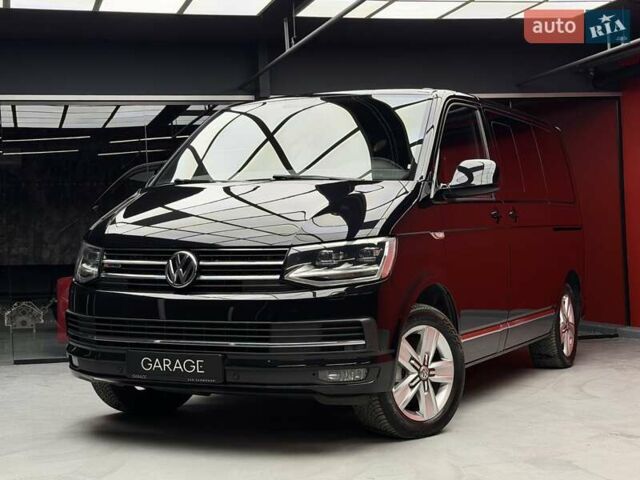 Черный Фольксваген Мультиван, объемом двигателя 2 л и пробегом 247 тыс. км за 45900 $, фото 1 на Automoto.ua