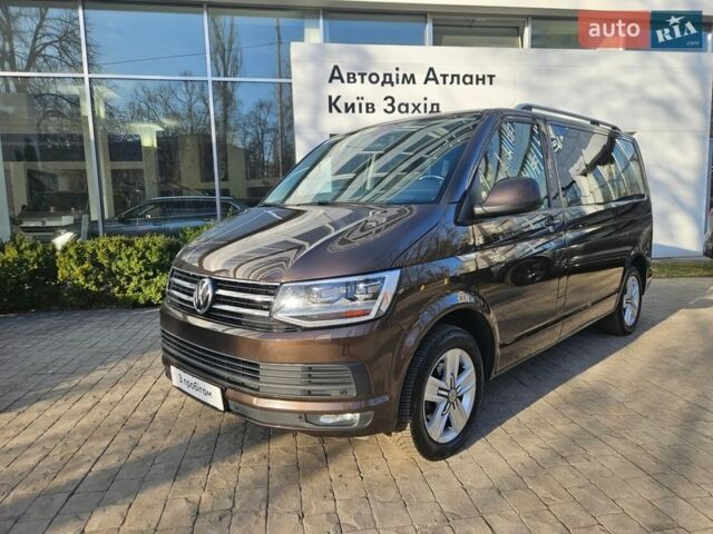 Коричневый Фольксваген Мультиван, объемом двигателя 1.97 л и пробегом 186 тыс. км за 38890 $, фото 1 на Automoto.ua