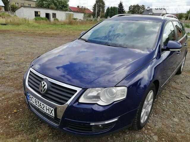 Фольксваген Пассат Б6 2007 в Сокале на Automoto.ua Синий Фольксваген Пассат Б6, объемом двигателя 2 л и пробегом 287 тыс. км за 7500 $, фото 1 на Automoto.ua