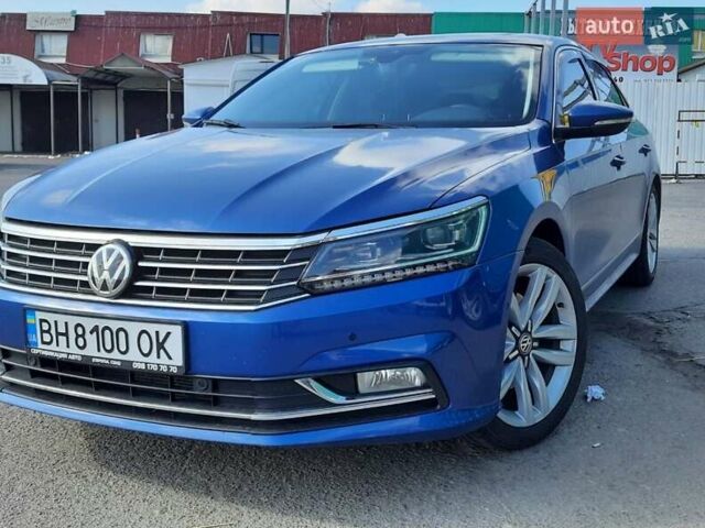 Синій Фольксваген Пассат Б8, об'ємом двигуна 0 л та пробігом 92 тис. км за 18500 $, фото 1 на Automoto.ua