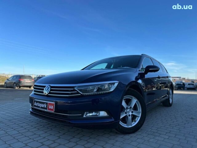 Синій Фольксваген Пассат Б8, об'ємом двигуна 1.6 л та пробігом 202 тис. км за 16790 $, фото 1 на Automoto.ua